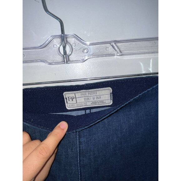 Free People Dark Blue Flare Jeans - Picture 5 of 11